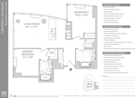 88 Regent Street Studio-2 Beds Apartment for Rent - Photo Gallery 60
